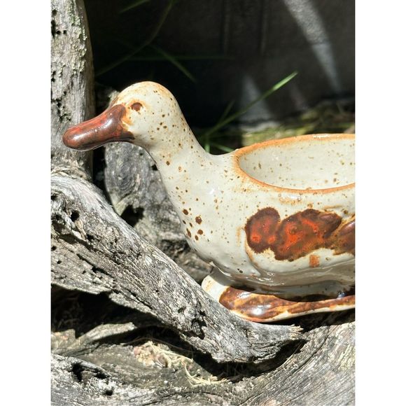 ❌SOLD❌ Vandor 1971 Japan Vintage Ceramic Goose Egg Cup - Picture 2 of 7